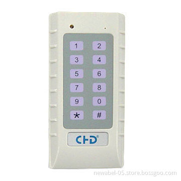 EM/MIFARE Card Reader with Standard Wiegand 26-bit Interface, Measuring 99 x 47 x 14mm